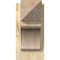 Ekena Millwork Legacy Arts & Crafts Rough Sawn Outlooker, Douglas Fir, 6"W x 12"D x 12"H OUT06X12X12LEC03RDF - alternate 4
